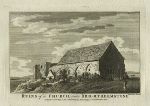 Sussex, Ruins of a Church near Brighton, 1786