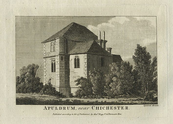 Sussex, Apuldram, near Chichester, 1786