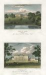Yorkshire, Denton Park (2 views), 1829