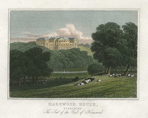 Yorkshire, Harewood House, 1829