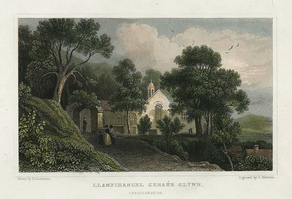 Wales, Llanfihangel Genau'r Glyn, 1830