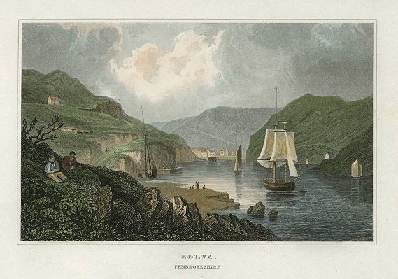 Wales, Solva, 1830