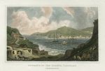 Wales, Fishguard, harbour entrance, 1830