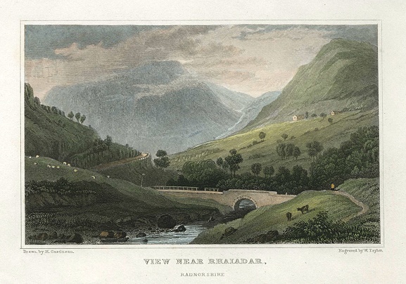 Wales, View near Rhayader, 1830