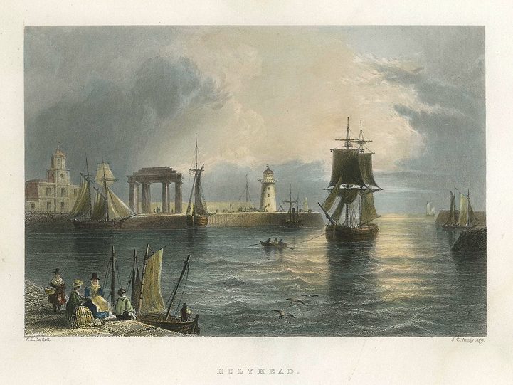 Wales, Holyhead, 1842