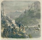 USA, Civil War on the Tennessee River, 1863