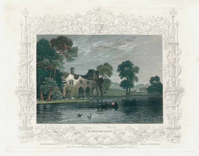 Buckinghamshire, Medmenham Abbey, 1830