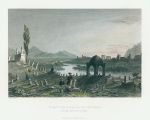 Holy Land (Turkey), Antioch, Cemetery & Walls, 1837
