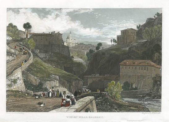 Italy, Vietri, near Salerno, 1832