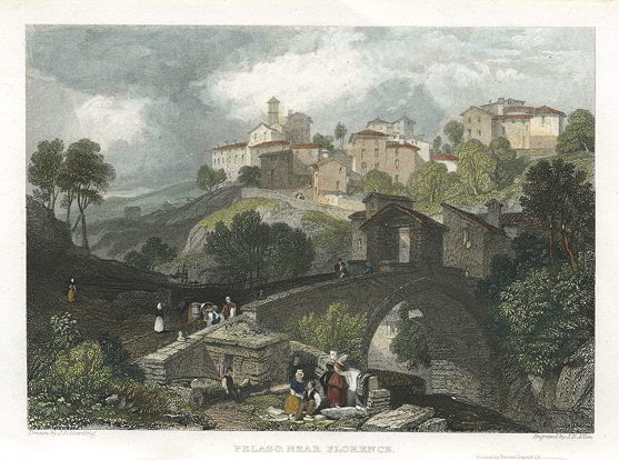 Italy, Pelago, near Florence, 1832