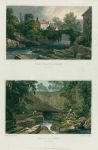 Wales, Breconshire, Pont Neath Faughan & Porth Yr Ogof, (2 views), 1830
