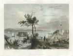 USA, New York, The Narrows from Fort Hamilton, 1863