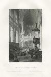 France, Paris, Church of St. Etienne du Mont, 1844