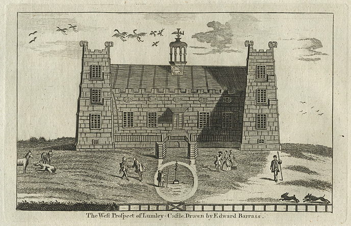 Durham, Lumley Castle, 1786