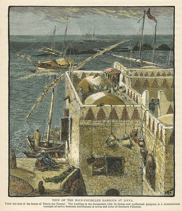 Holy Land, Harbour at Jaffa, 1875