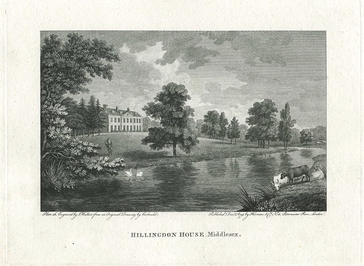 Middlesex, Hillingdon House, 1796