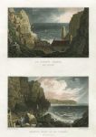 Wales, Pembrokeshire, St.Gowan's, (2 views), 1830