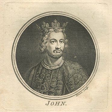 King John, portrait, 1759