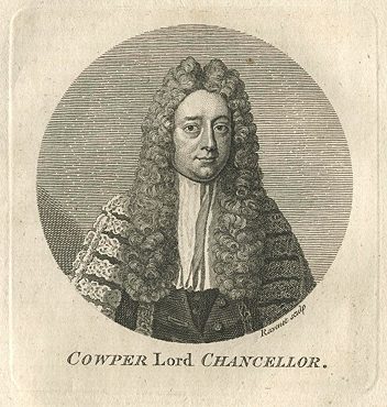 William Cowper, 1st Earl Cowper, portrait, 1759