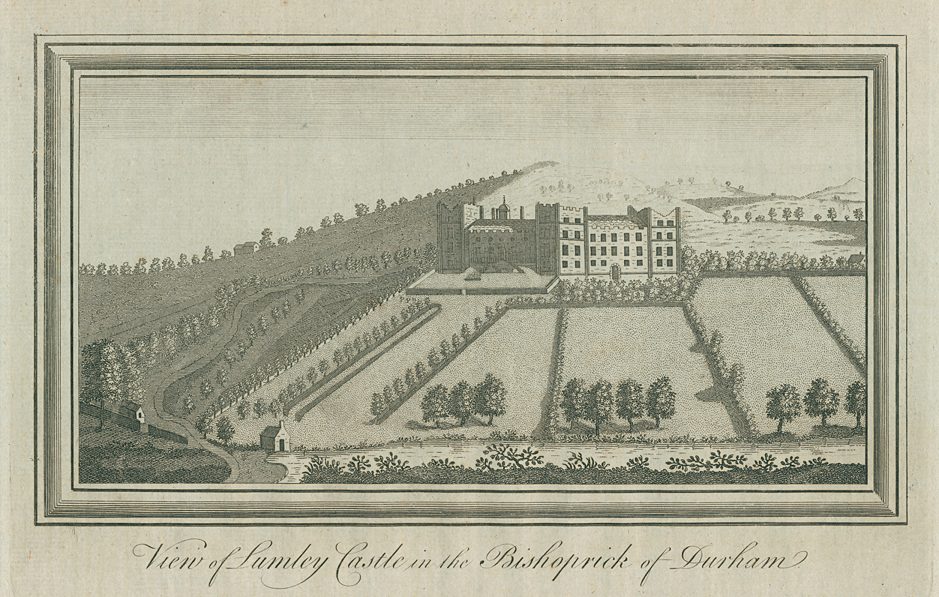 Co. Durham, Lumley Castle, 1784