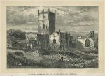 Wales, St.David's Cathedral and College, 1865