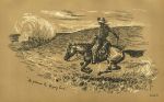 Texas, catching wild horses, 1894
