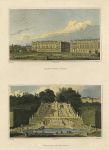 Paris, Place Louis Seize & Cascade de St.Cloud, 1840