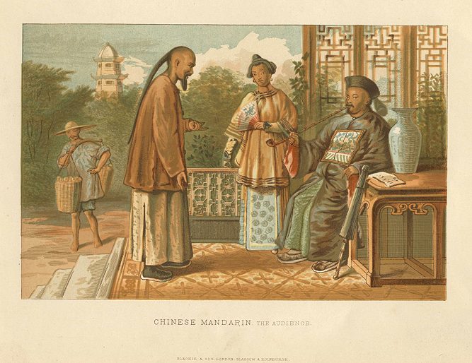 Chinese Mandarin, the Audience, 1884