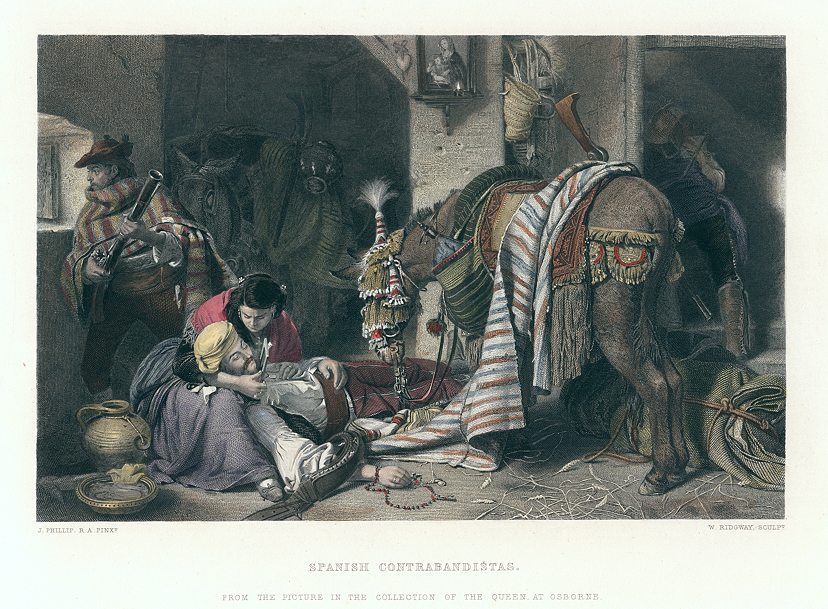 Spanish Contrabandistas, 1866