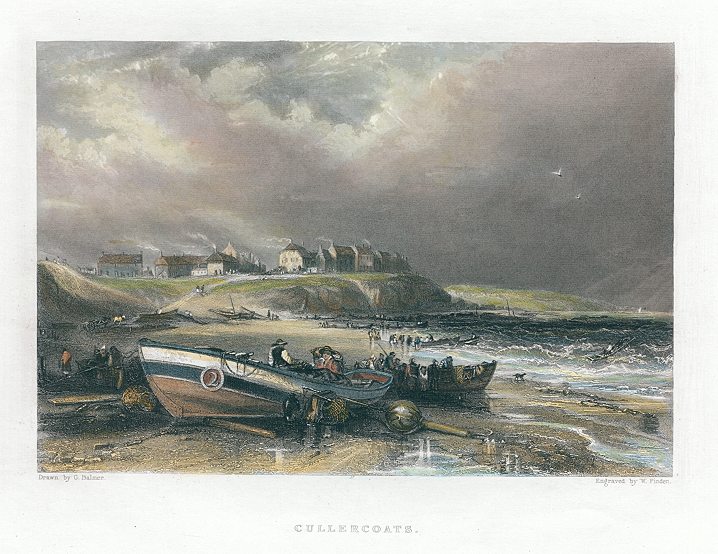 Northumberland, Cullercoats, 1842