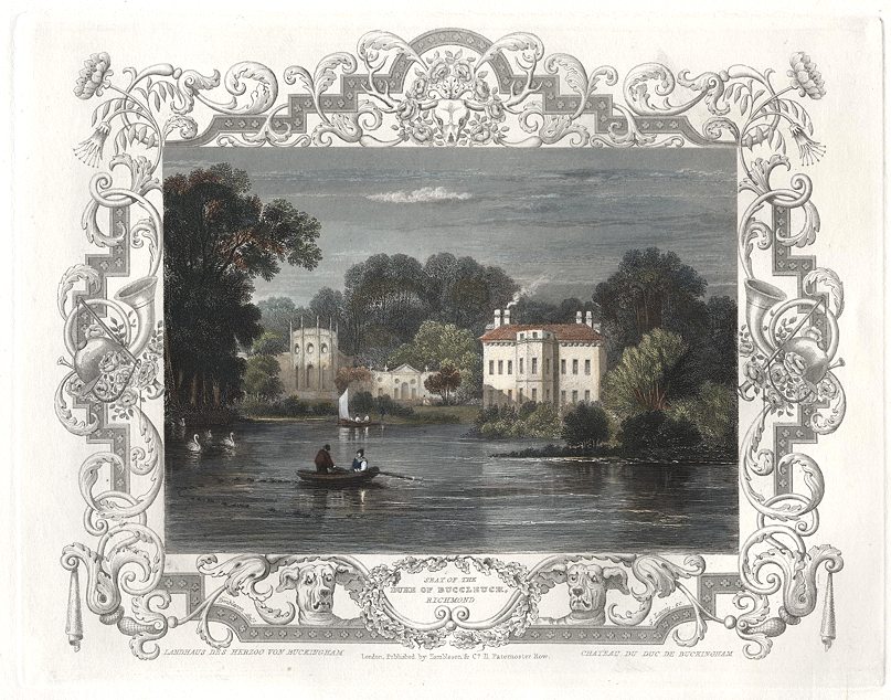 London, Richmond, Seat of the Duke of Buccleuch, 1830