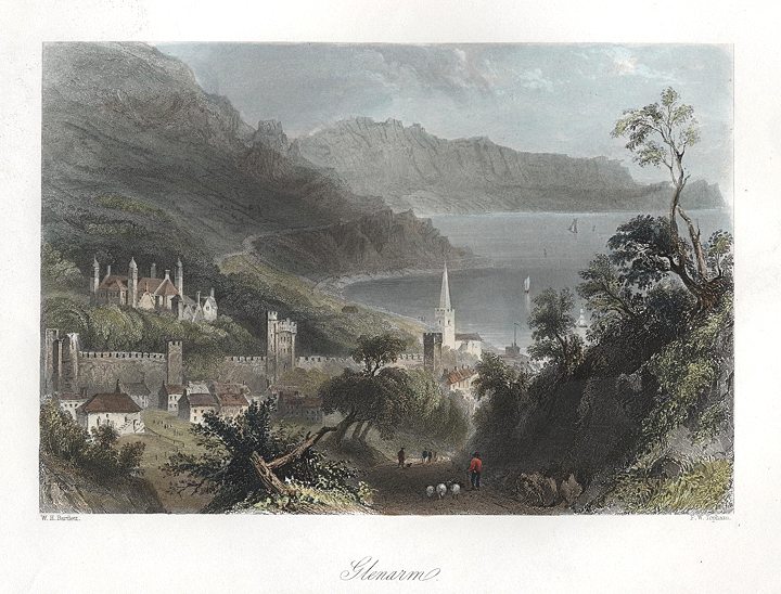 Ireland, Glenarm, 1842