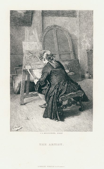 The Artist, after Meissonier, 1877