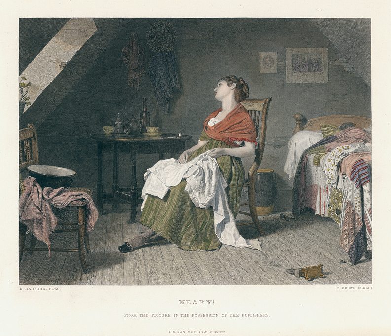 Weary!, after Radford, 1877