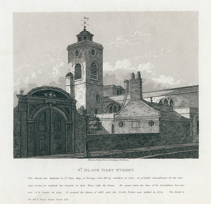 London, St. Olave, Hart Street, 1810