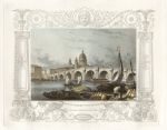 London, Blackfriars Bridge, 1830