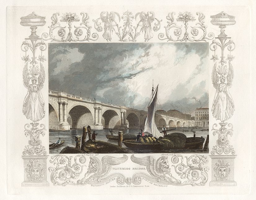 London, Waterloo Bridge, 1830