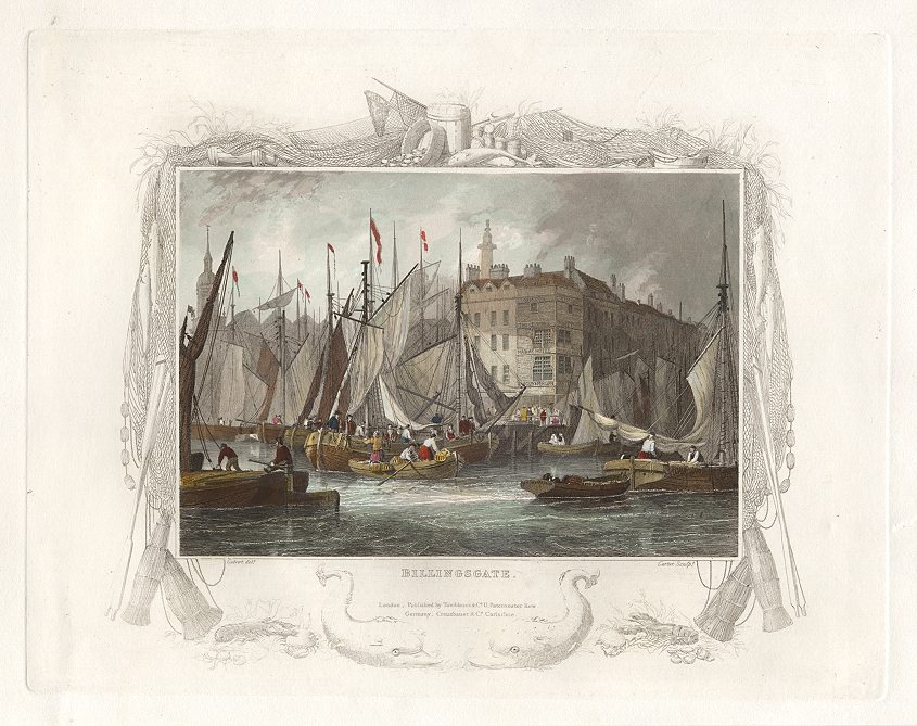 London, Billingsgate, 1830