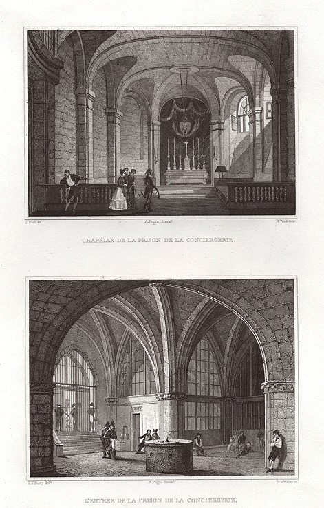 Paris, Prison de la Conciergerie, 1840