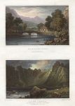 Wales, Beddgelert & Llyn Idwal, (2 views), 1830