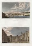 Paris, Pont de Jena & Chateau de St.Germain-en-Laie, 1840