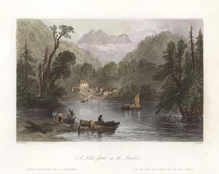 Canada, Lake Farm on the Frontier, 1842