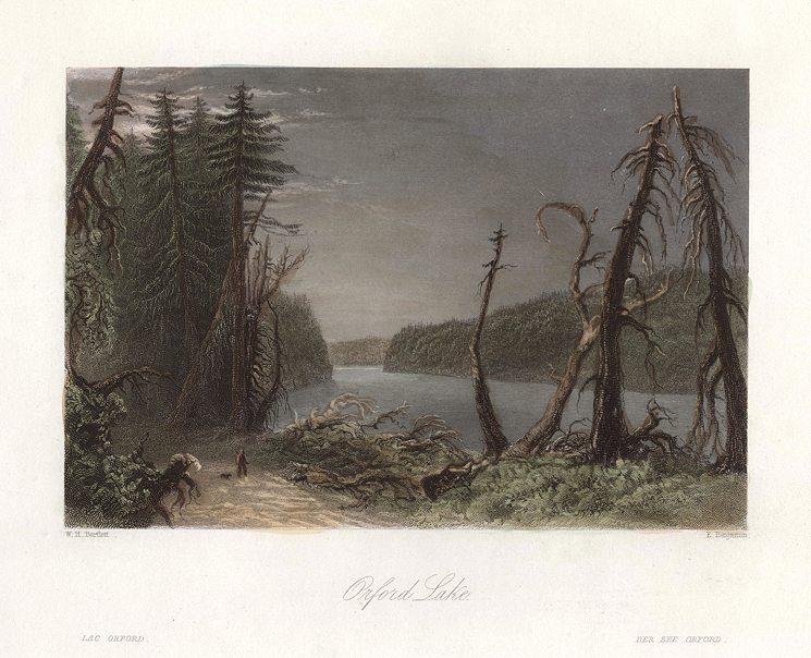 Canada, Orford Lake, 1842