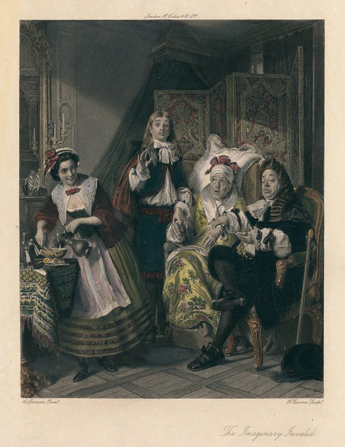 The Imaginary Invalid, (Moliere), 1872