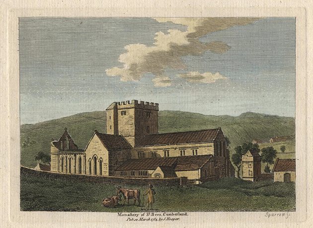 Cumberland, Monastery of St.Bees, 1785