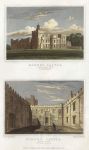 Yorkshire, Hornby Castle (2 views), 1829