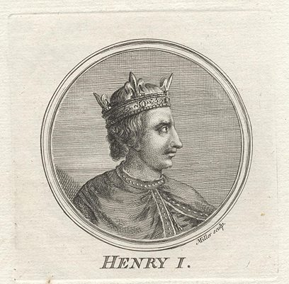 King Henry I, portrait, 1759