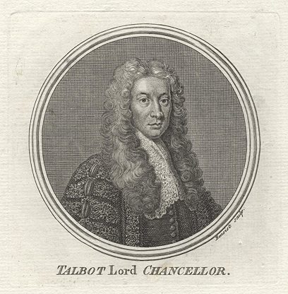 Charles Talbot, Lord Chancellor, portrait, 1759