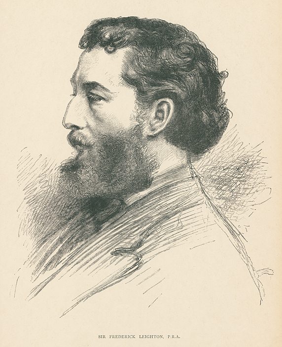 Sir Frederick Leighton portrait, 1887