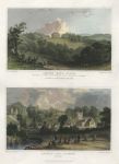 Essex, Copped Hall & Church End, Dunmow, (2 views), 1834